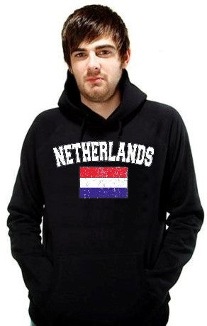 Netherlands Vintage Flag International – Bewild Hoodie