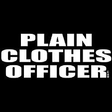 Plain Clothes Officer Girls T-Shirt