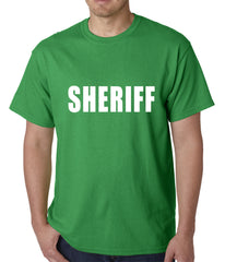 Sheriff Costum Mens T-shirt