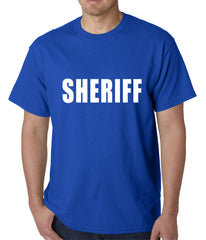 Sheriff Costum Mens T-shirt