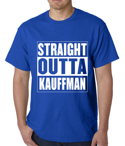 Straight Outta Kauffman Field Kansas City Mens T-shirt