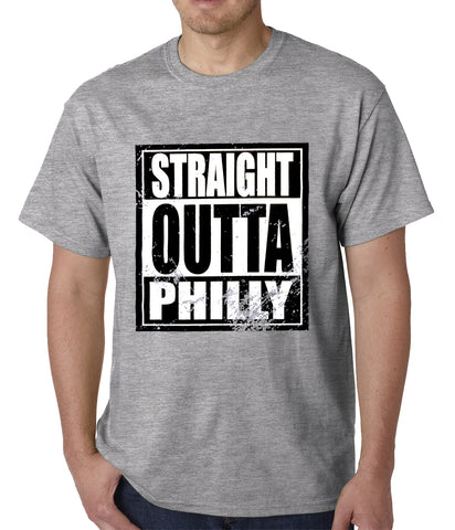 Straight Outta Philly Mens T-shirt