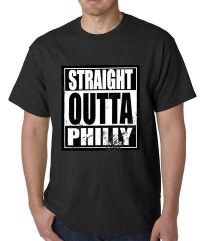 Straight Outta Philly Mens T-shirt