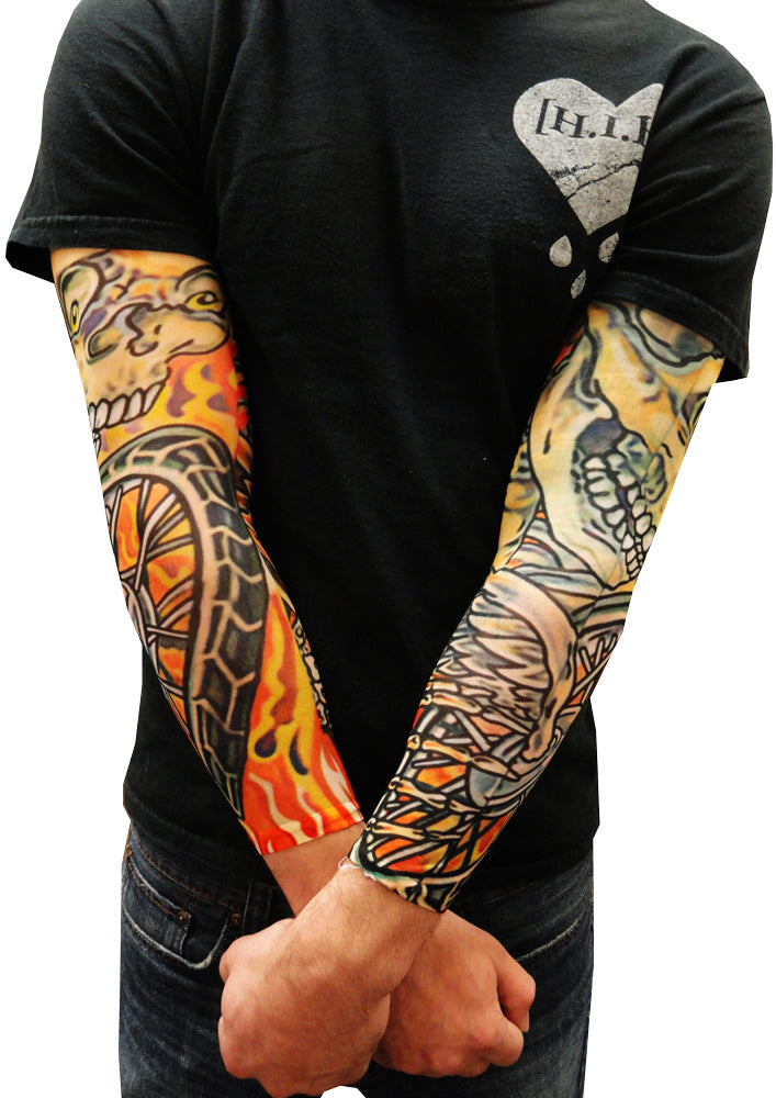 Arm Tattoo by angelinkbali.com #arm #motocross #motorcycle… | Flickr