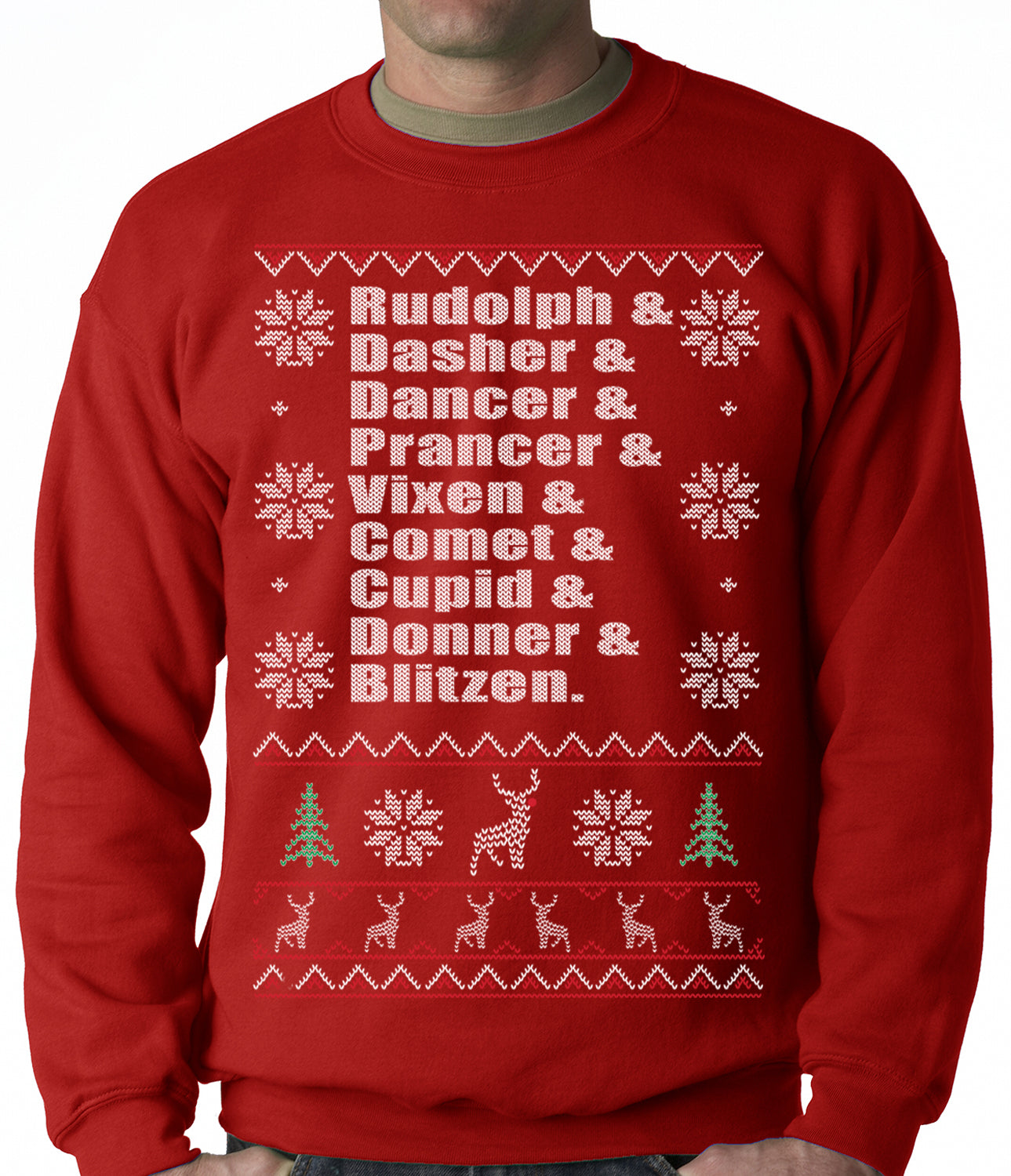 Ugly discount christmas crewneck