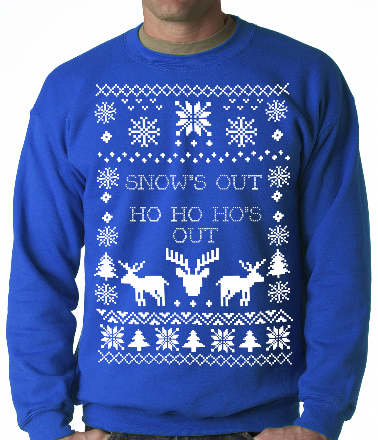 St. Louis Blues Hohoho Mickey Christmas Ugly Sweater –