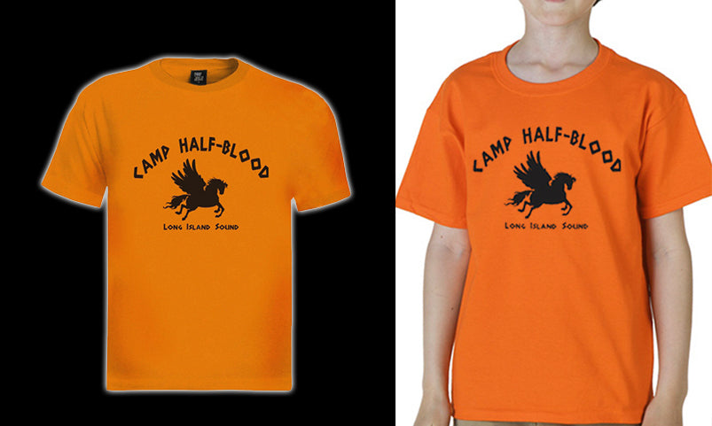 Camp Half Blood Youth's T-Shirt Long Island Sound Camp Jupiter