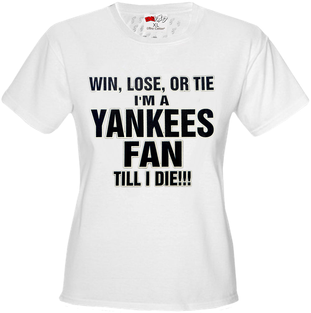 Yankee Fan Till I Die Thermal Long Sleeve Shirt